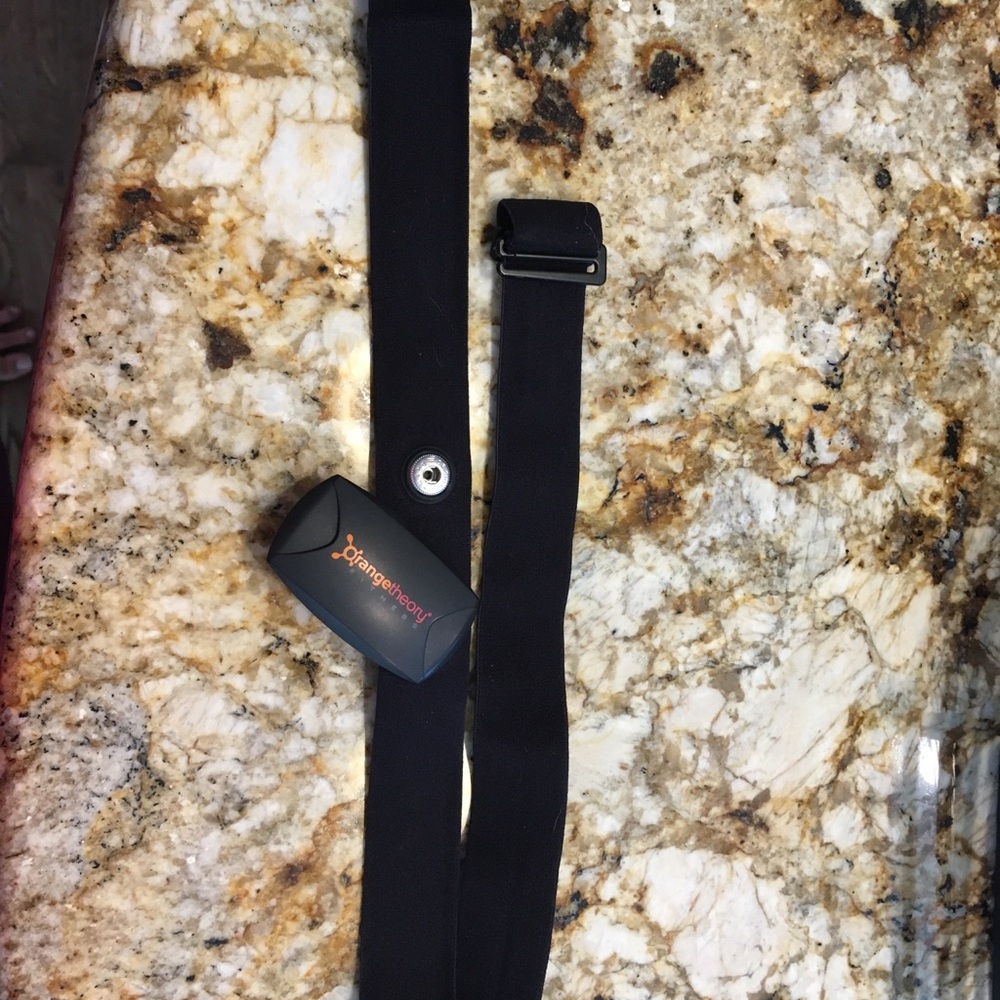 Orange theory heart rate monitor
